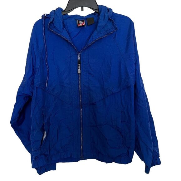 vintage USA Olympics rain jacket size Medium J. C. Penney - Picture 1 of 7